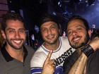 Ex-BBBs Marcelo, Kléber Bambam e Max Porto badalam em Curitiba