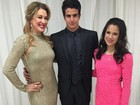 Claudia Raia baba pelos filhos, Enzo e Sophia: ‘Orgulhosa’