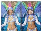 Thalia usou foto de Renata Santos em montagem sobre o carnaval