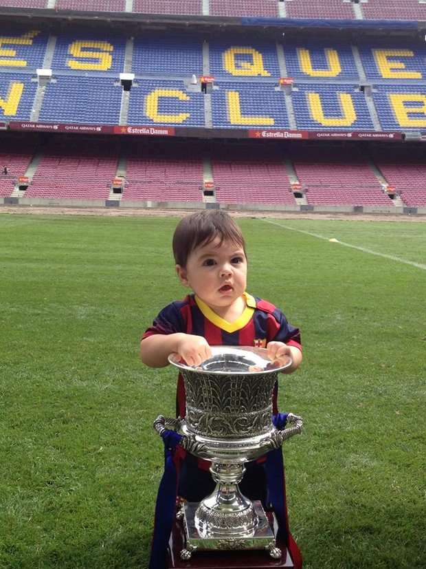 Milan, filho de Shakira (Foto: Facebook / Reprodução)
