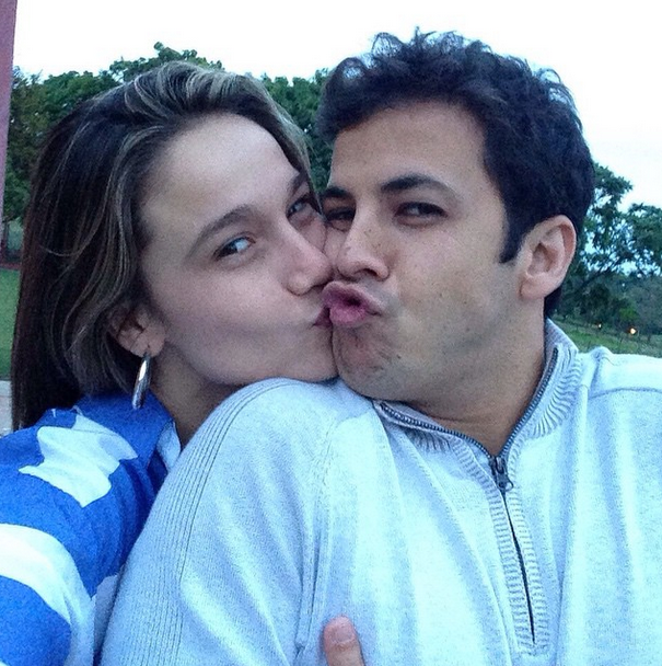 Fernanda Gentil e o marido, Matheus Braga (Foto: Reprodução/Instagram)