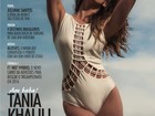 Tania Khalill, aos 38 anos e mãe de dois filhos, posa sexy para revista