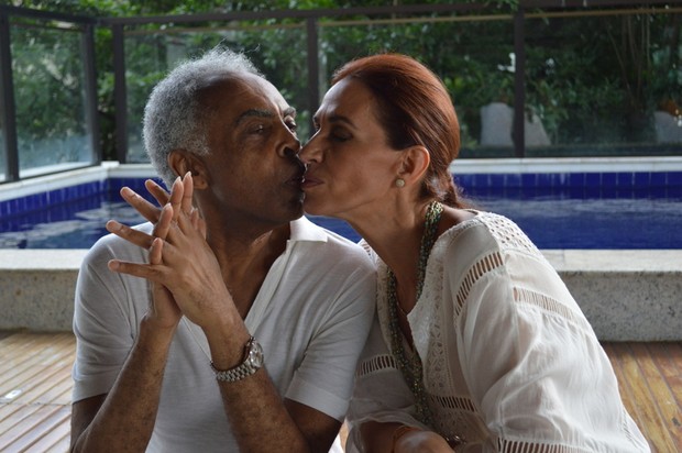 Flora e Gilberto Gil (Foto: Felipe Souto Maior/AgNews)