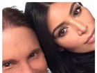 Após entrevista de Bruce Jenner na TV, Kim Kardashian se declara na web 
