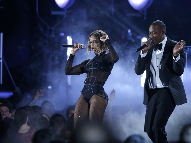 [Grammy] Beyoncé e Jay Z (Foto: Reuters / Agência)
