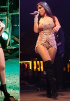 Cropped top, shortinho jeans, ankle boots... Confira como é o estilo de Anitta, dentro e fora dos palcos