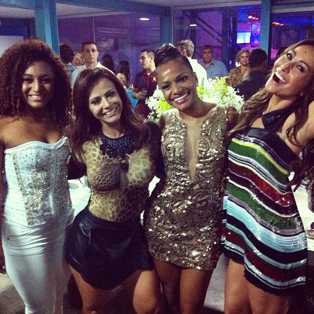 Dandara, Viviane Araújo, Quitéria Chagas e Sabrina Sato (Foto: Instagram)