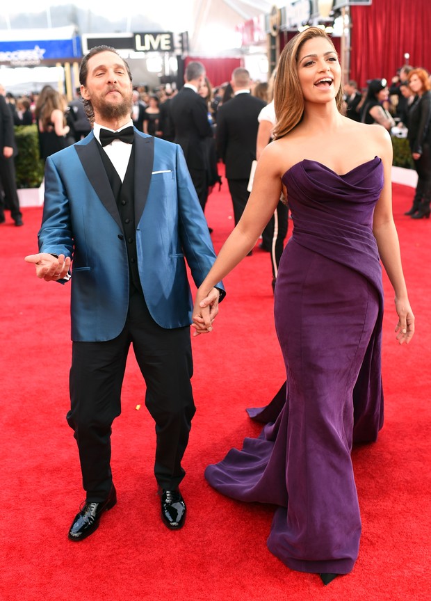 Matthew McConaughey e Camila Alves (Foto: Getty Image)
