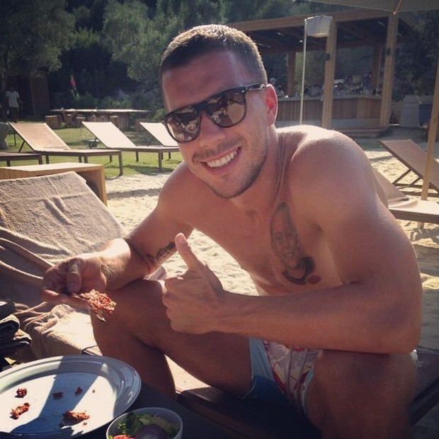 Podolski (Foto: Reprodução do Instagram)
