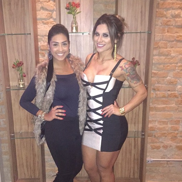 Amanda Djehdian e Vanessa Mesquita (Foto: Reprodução/Instagram)