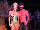Laura Keller e Jorge Sousa curtem Carnaval após trabalho