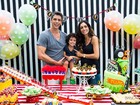 Márcio Garcia e Andréa Santa Rosa comemoram aniversário do filho 