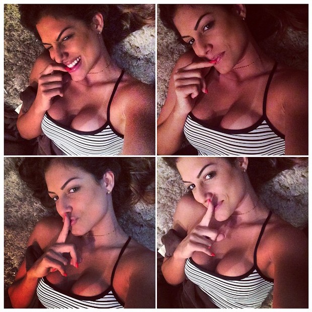 Panicat Mari Gonzalez posa decotada para selfie (Foto: Instagram/ Reprodução)