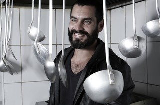 Nikolas Antunes, o cozinheiro Fininho de "O rebu" (Foto: Marcos Serra Lima / EGO)