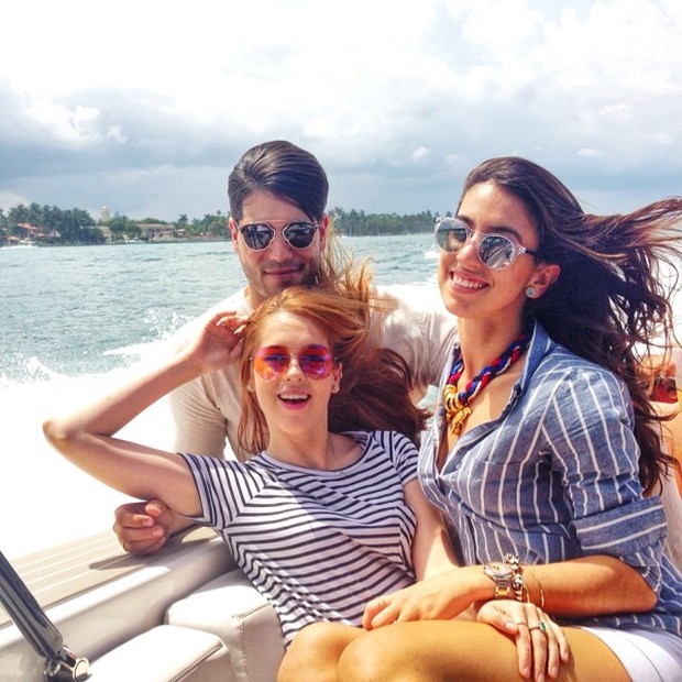 Sophia Abrahão com amigos em Miami, nos Estados Unidos (Foto: Instagram/ Reprodução)