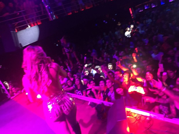 Lexa faz show em Sorocaba (Foto: Divulgação)