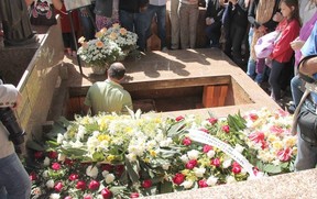 Umberto Magnani é sepultado em SP (Foto: Lucas Pereira / Divulgação)