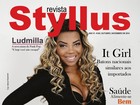 MC Ludmilla posa decotada para revista: 'Quero conhecer a Beyoncé'