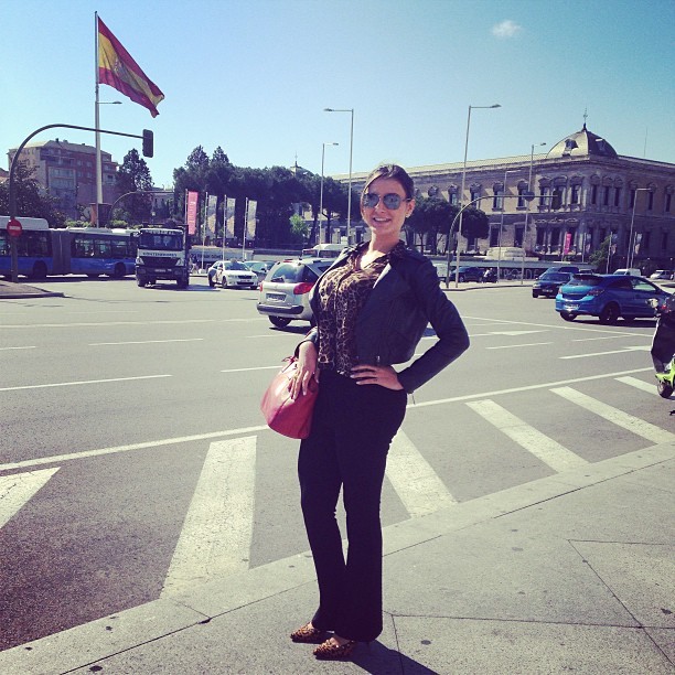 Andresa Urach em Madri (Foto: Reprodução/Instagram)