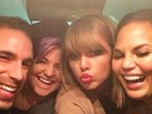 Kelly Osbourne se diverte com Taylor Swift em Nova York