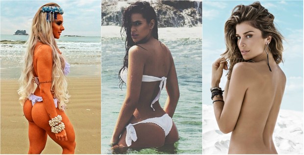 Musas de 2015: Juju Salimene, Bruna Marquezine e Grazi Massafera aparecem no topo do ranking de enquete promovida pelo EGO (Foto: Reprodução do Instagram)