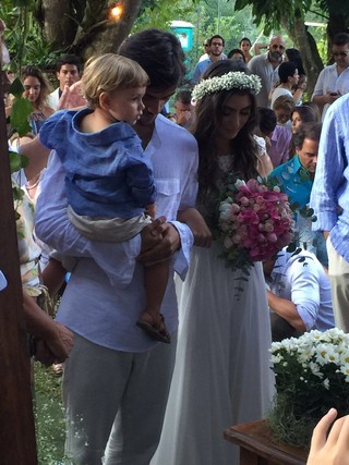 Mariana Uhlmann e Felipe Simas se casam (Foto: Instagram / Reprodução)