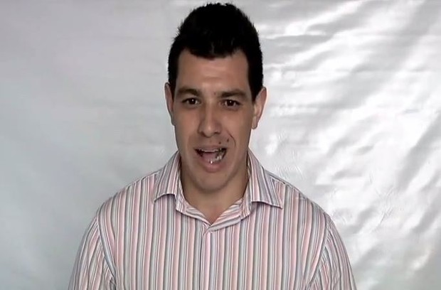 César Lima, participante do BBB15 (Foto: Reprodução / Youtube)
