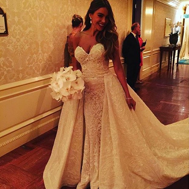 Sofia Vergara se casa com Joe Manganiello em Palm Beach, na Flórida, nos Estados Unidos (Foto: Instagram/ Reprodução)