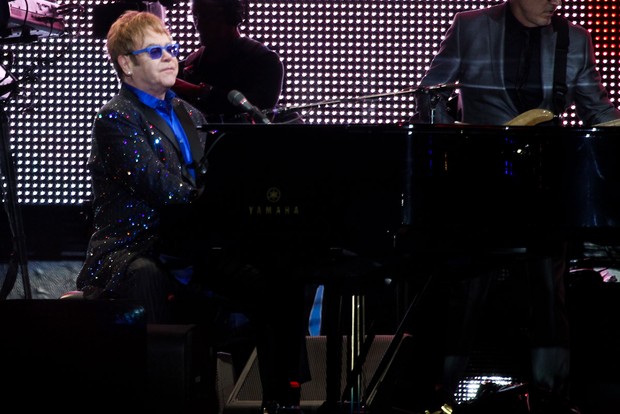 Elton John se apresenta em São Paulo (Foto: Manuela Scarpa / Foto Rio News)