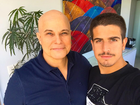Enzo fala da luta do pai, Edson Celulari, contra câncer: 'Reagindo bem'