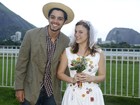 Rodrigo Simas e Alice Wegmann vão subir ao altar em casamento caipira