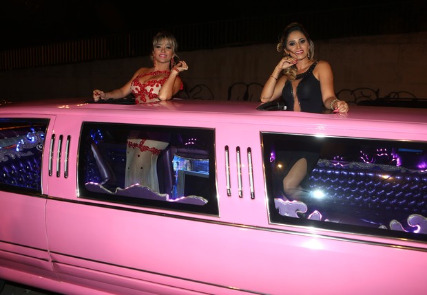 Sheyla Mell e Gaby Rodrigues, candidatas a Gata do Brasil (Foto: Iwi Onodera / EGO)