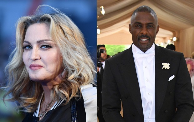 Madonna e Idris Elba  (Foto: AFP)