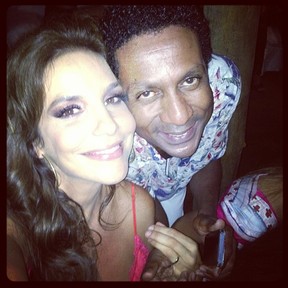 Ivete Sangalo e Luis Miranda em festa em Salvador, na Bahia (Foto: Instagram/ Reprodução)
