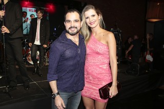 Luciano com a mulher, Flávia Camargo, em festa em São Paulo (Foto: Rafael Cusato/ Foto Rio News)