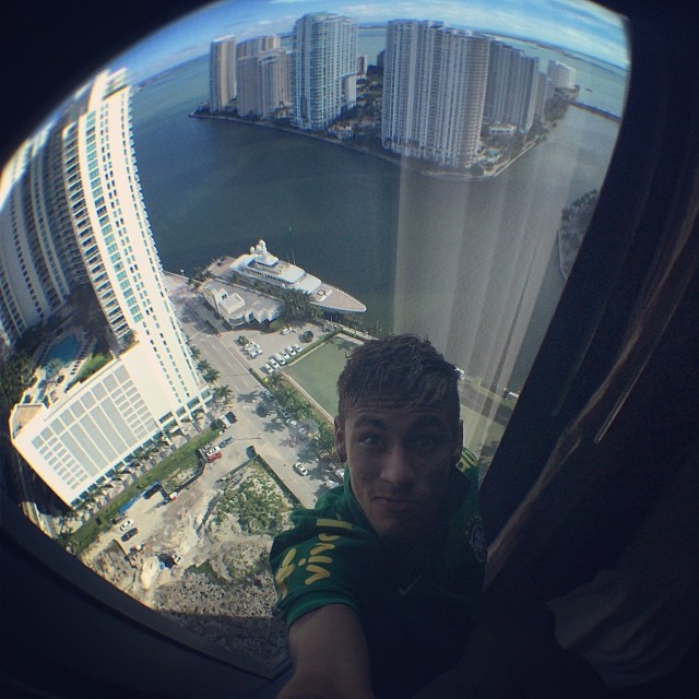 Neymar posta foto em Miame (Foto: Instagram / Reprodução)
