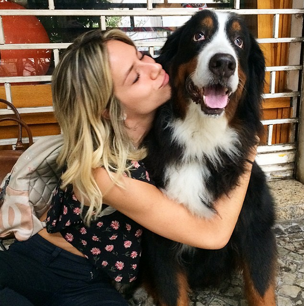 Giovanna Ewbank com cachorro (Foto: Reprodução/Instagram)