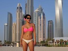 Gyselle Soares posa de biquíni em Dubai