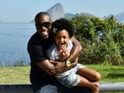 Rafael Zulu se declara para filha e admite ser ciumento