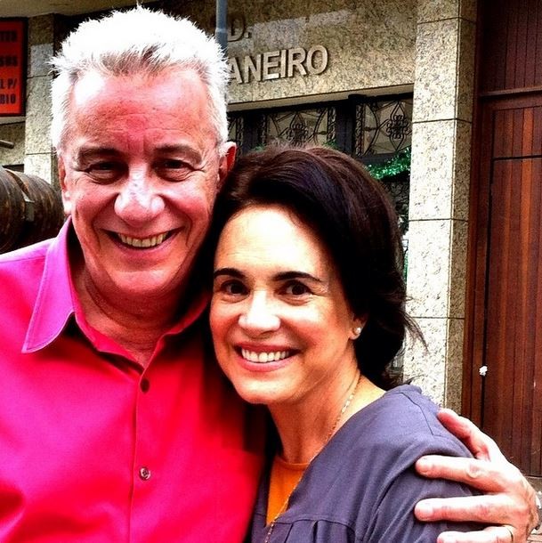 Marco Nanini e Regina Duarte (Foto: Instagram/Reprodução)