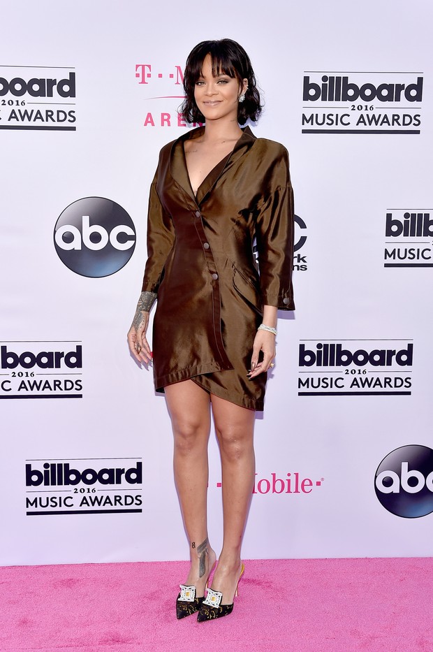 Rihanna no Billboard Music Awards (Foto: AFP)