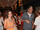 William Bonner e Fátima Bernardes conferem espetáculo no Rio