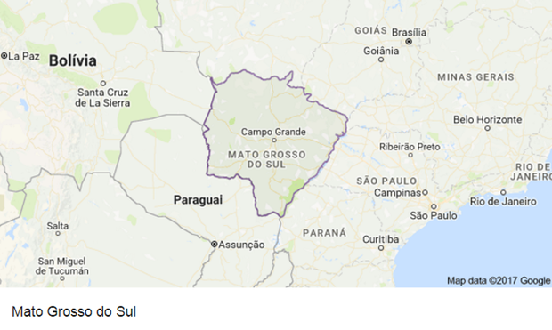 Mato Grosso do Sul (Foto: Google)