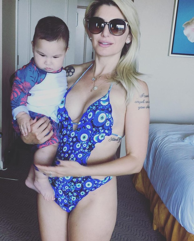 Antônia Fontenelle com o filho (Foto: Reprodução/Instagram)