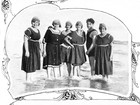 Livro mostra a trajetória dos trajes de banho nas praias cariocas