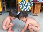 Luana Piovani posta foto dos gêmeos e brinca com Beyoncé: 'Foi escolhida'