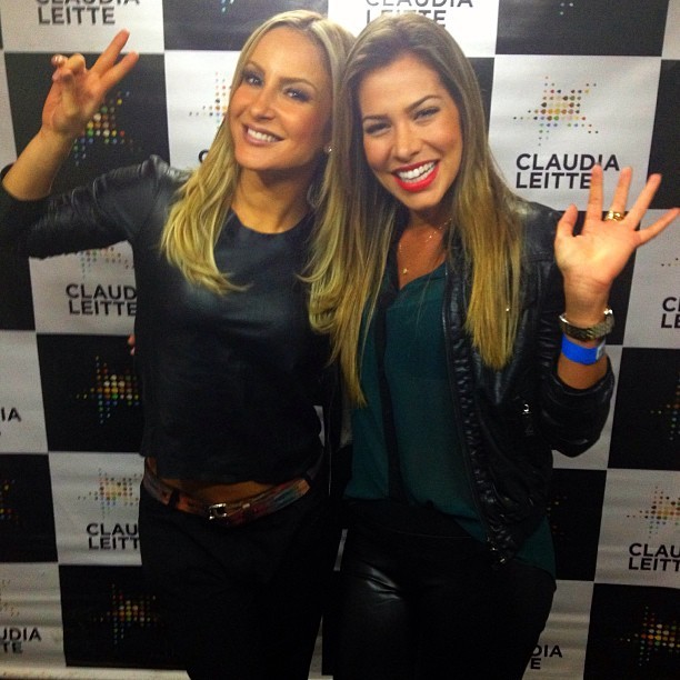 Claudia Leitte e Adriana (Foto: Instagram/ Reprodução)