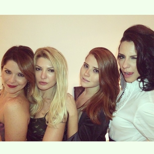 Samara Felippo, Antônia Fontenelle, Mariah Rocha e Camila Rodrigues em festa no Rio (Foto: Instagram/ Reprodução)