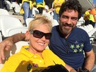 Xuxa se perde em estádio antes do jogo do Brasil, diz jornal.