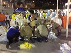 Integrantes de comissão de frente desmaiam após desfile no Rio